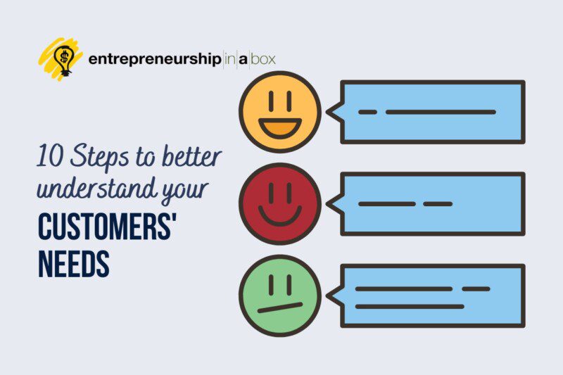 10 Steps to Better Understand Your Customers' Needs