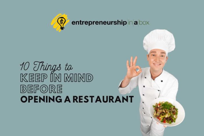 10 Things to Keep in Mind Before Opening a Restaurant