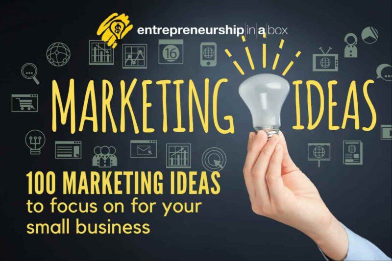 100 Marketing Ideas to Focus on for Your Small Business