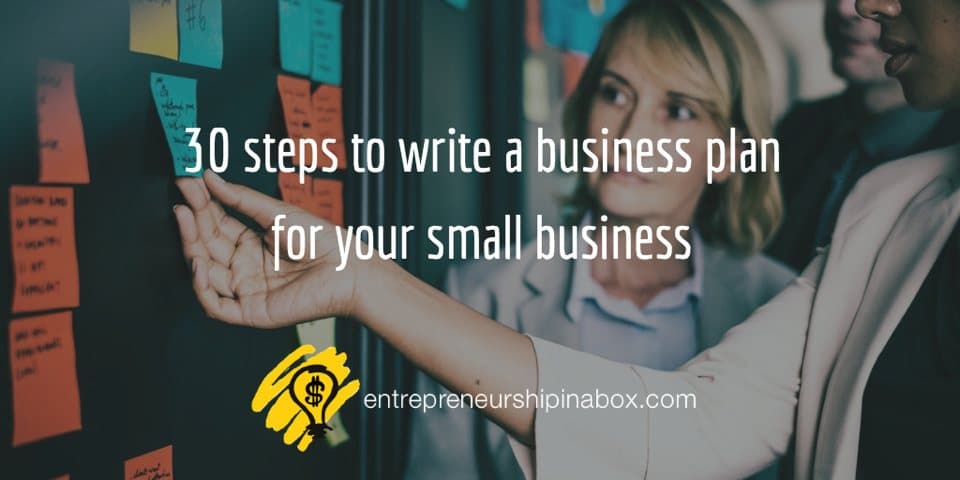 30 steps business plan