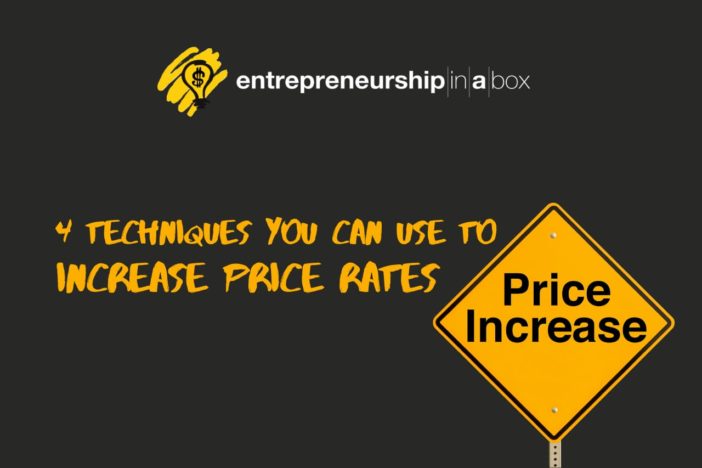 4 Techniques You Can Use to Increase Price Rates