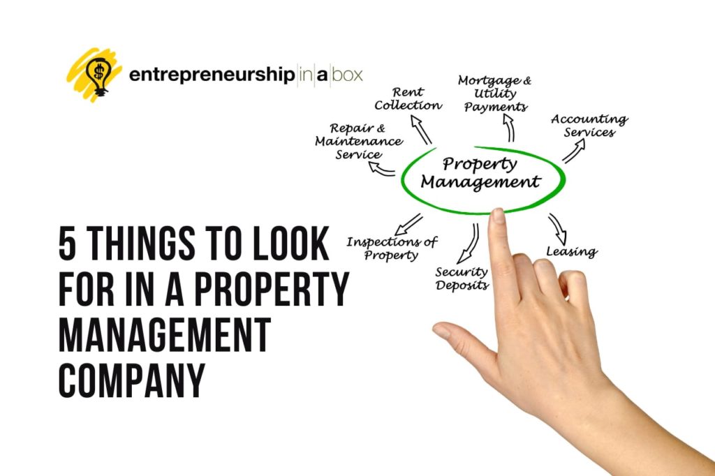 5 Things to Look for in A Property Management Company