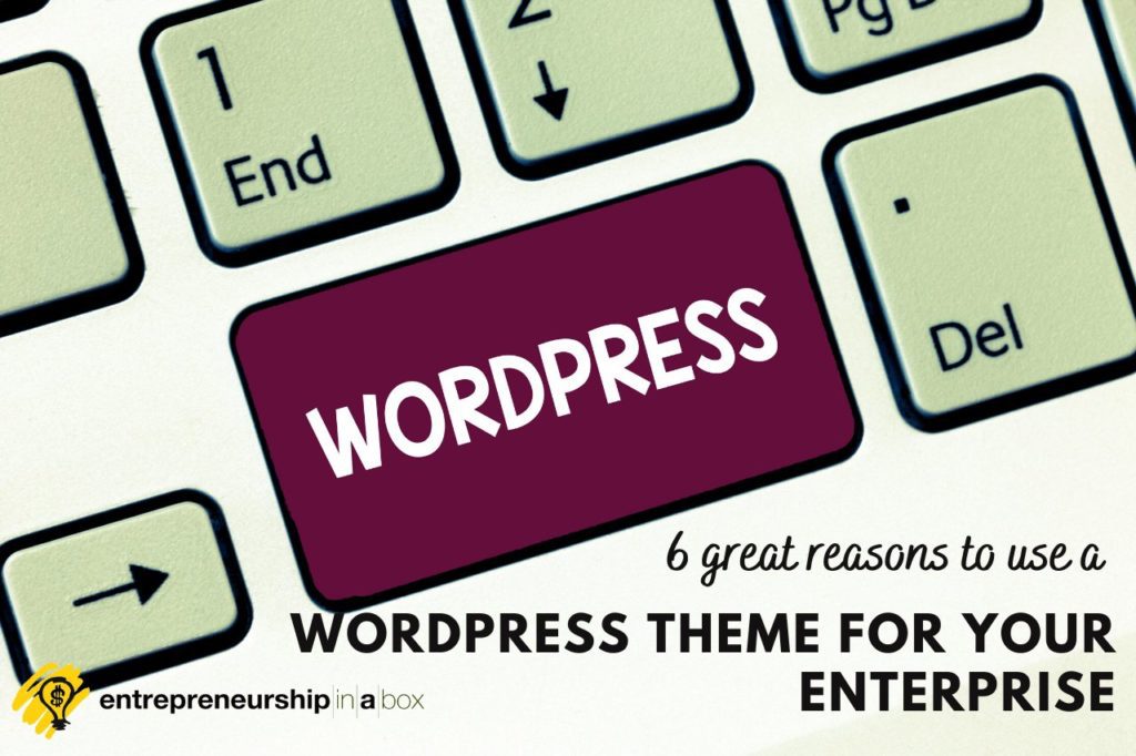 6 Great Reasons to Use a WordPress Theme For Your Enterprise