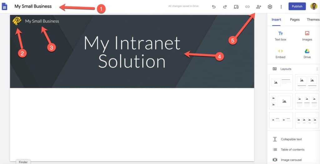 Basic Settings for Your New Intranet Solution