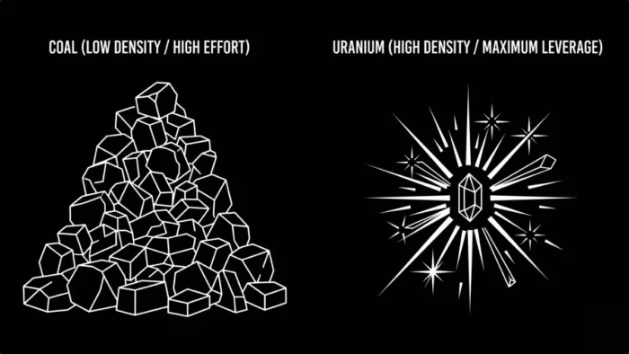 Coal vs. Uranium (Energy Density)