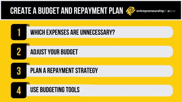 Create a Budget and Repayment Plan