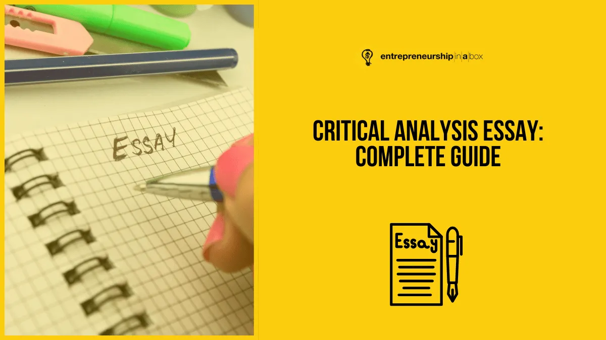 Critical Analysis Essay: Structure and Techniques