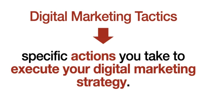Digital Marketing Tactics Definition
