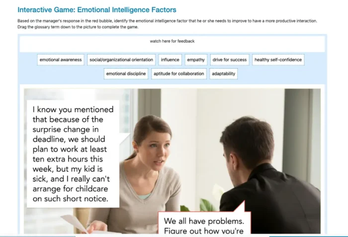 Emotional Intelligence for Managers