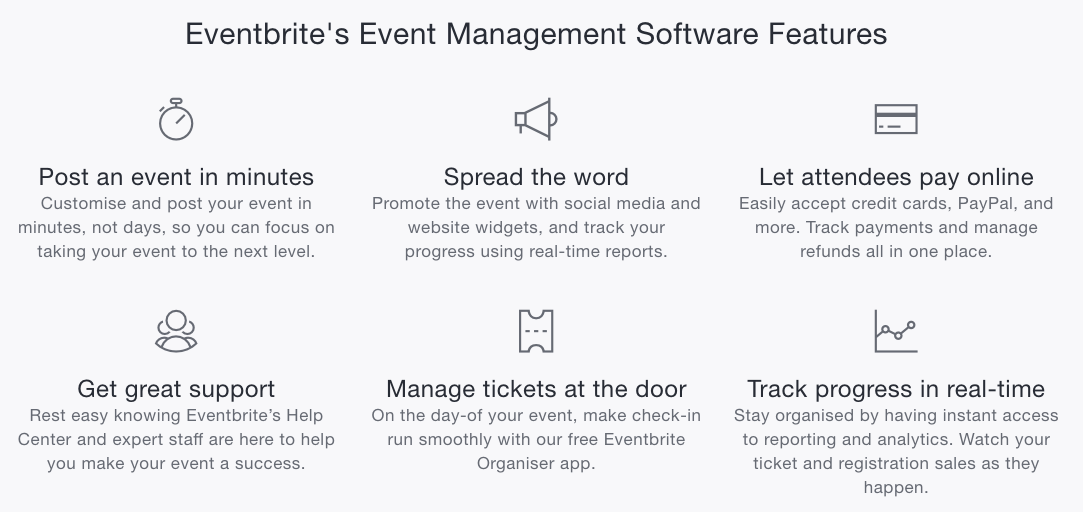 Event Planning Software Eventbrite