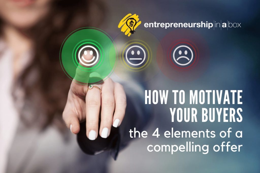 How To Motivate Your Buyers - The 4 Elements Of A Compelling Offer