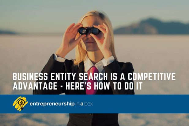 Business Entity Search Is a Competitive Advantage – Here’s How to Do It