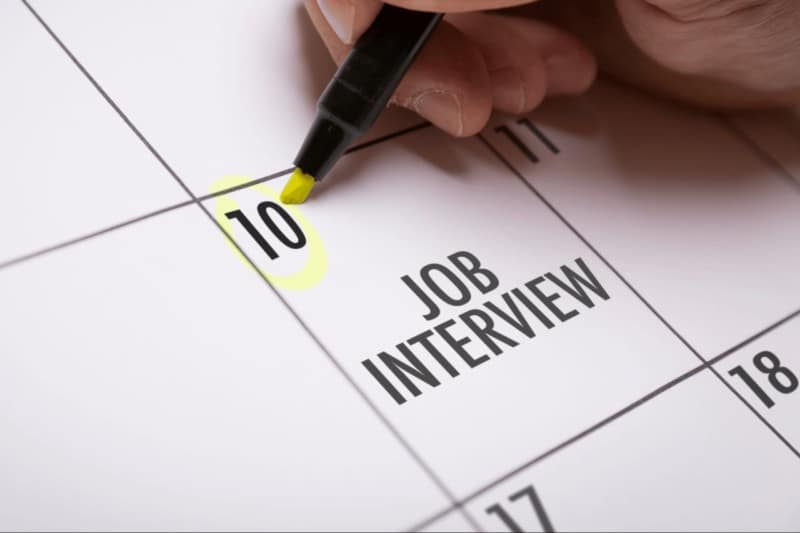 Job Interview Calendar