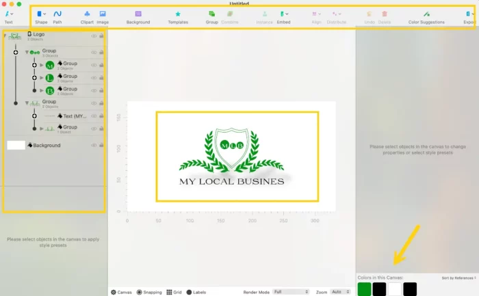 Logoist Third Step in Logo Creation