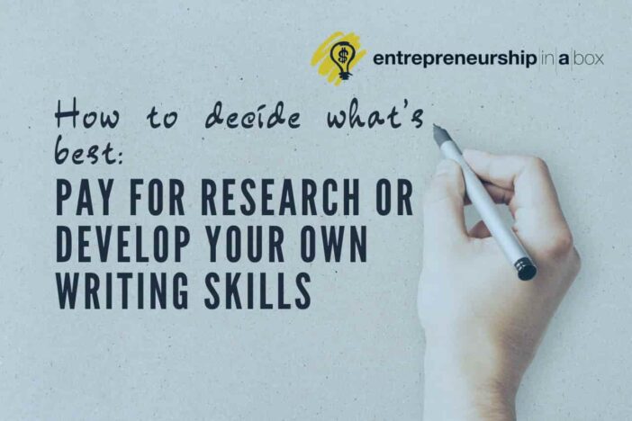 Pay for Research or Develop Your Own Writing Skills