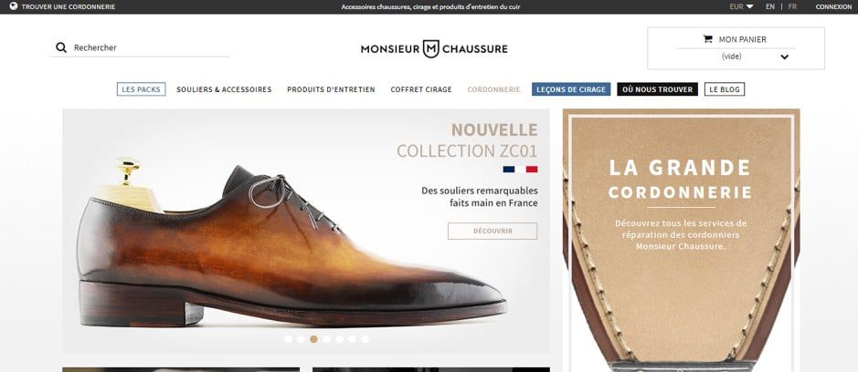 PrestaShop - Monsieur Chaussure