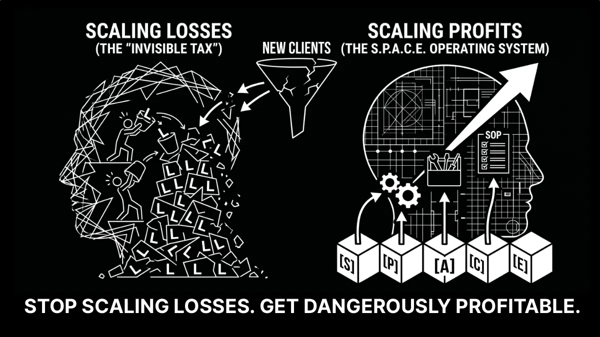 The Invisible Tax: Why Your Business Scales Losses Faster Than Profits - S. P. A. C. E Framework