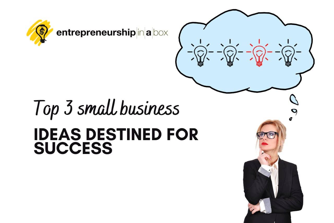 Top 3 Small Business Ideas Destined for Success