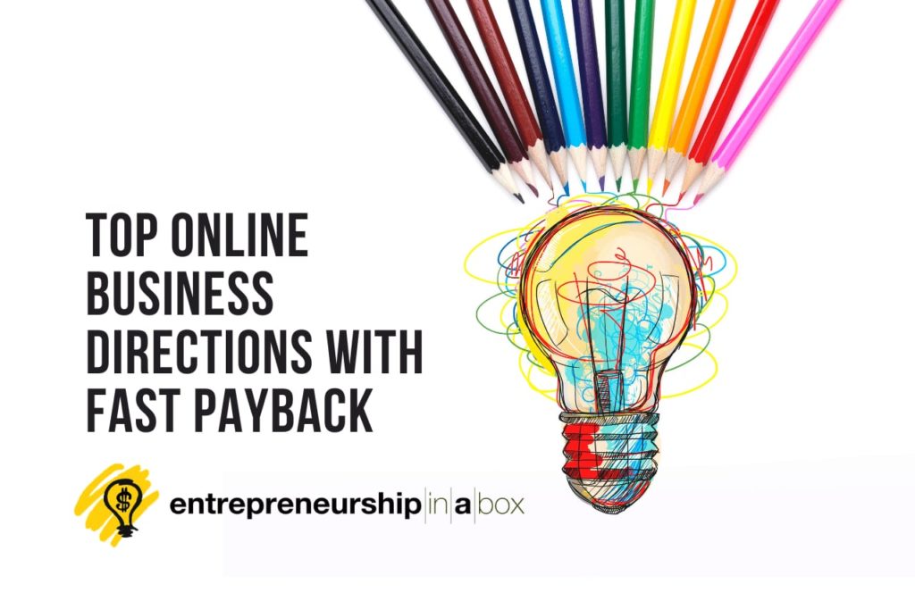 Top Online Business Directions with Fast Payback