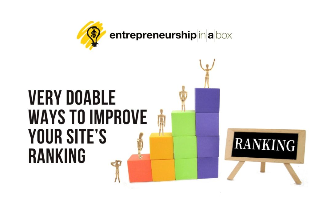 Very Doable Ways to Improve Your Site’s Ranking