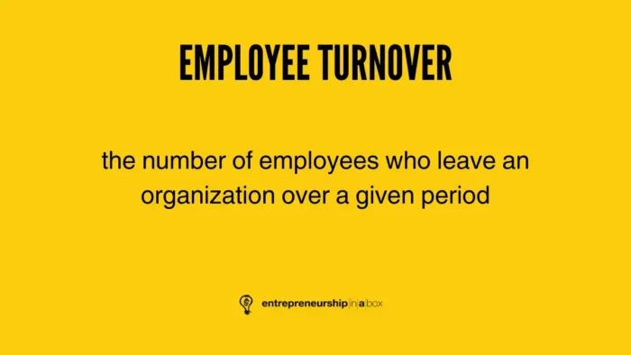 What is employee turnover