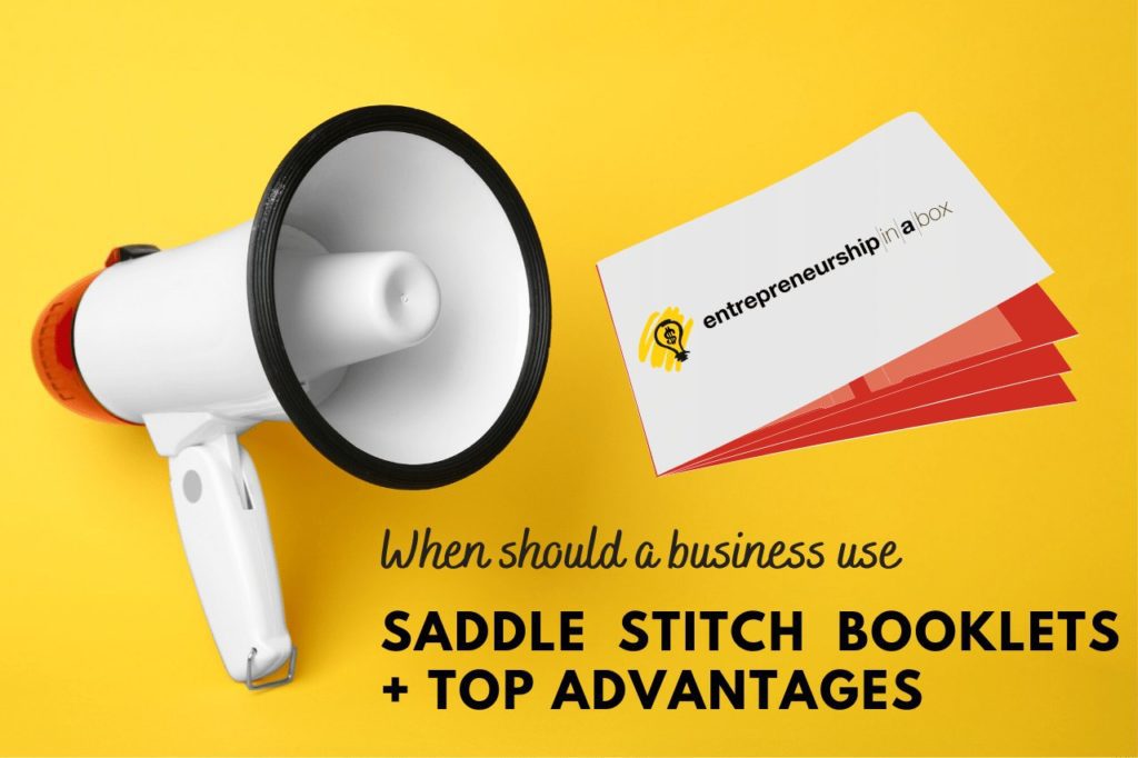 When Should a Business Use Saddle Stitch Booklets + Top Advantages