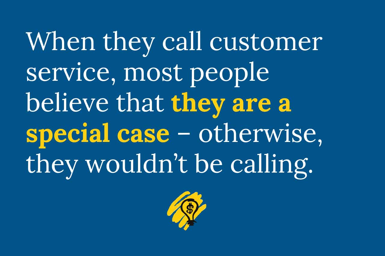 Why They Call Customer Service