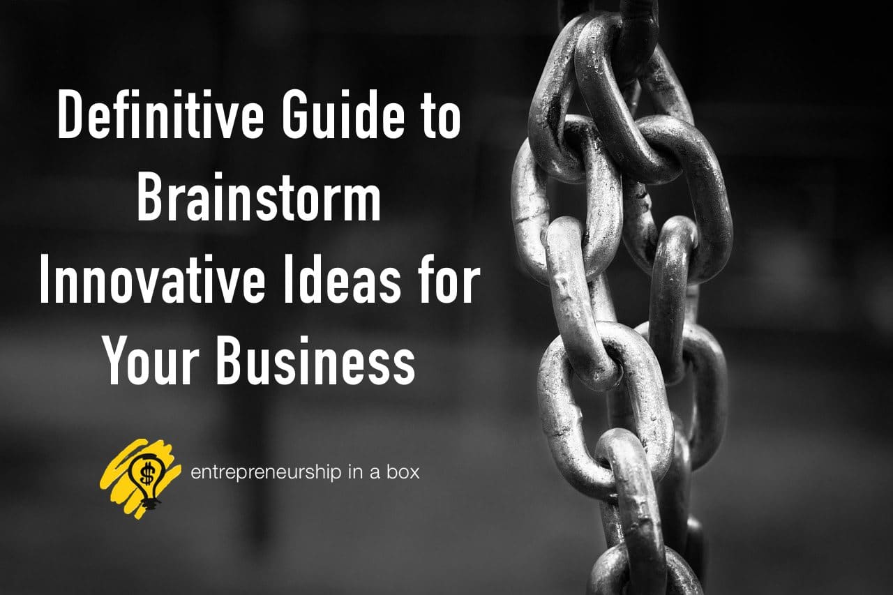 brainstorm innovative ideas