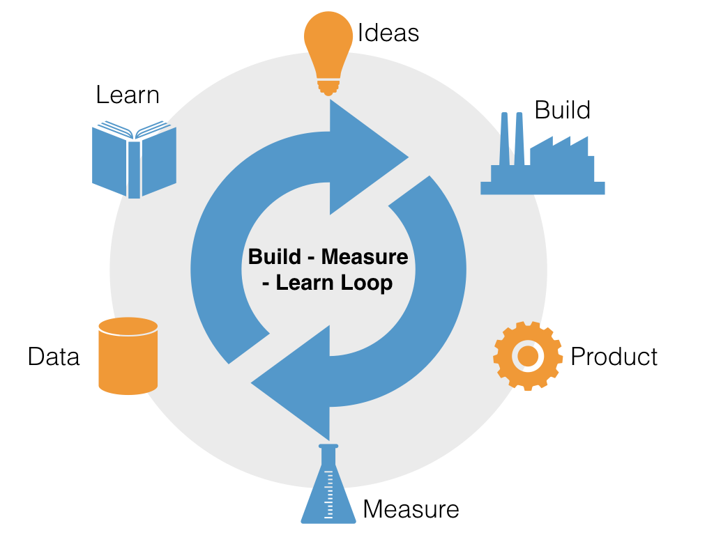 build-measure-learn loop