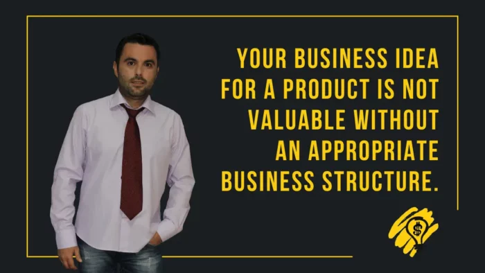 business idea without business structure