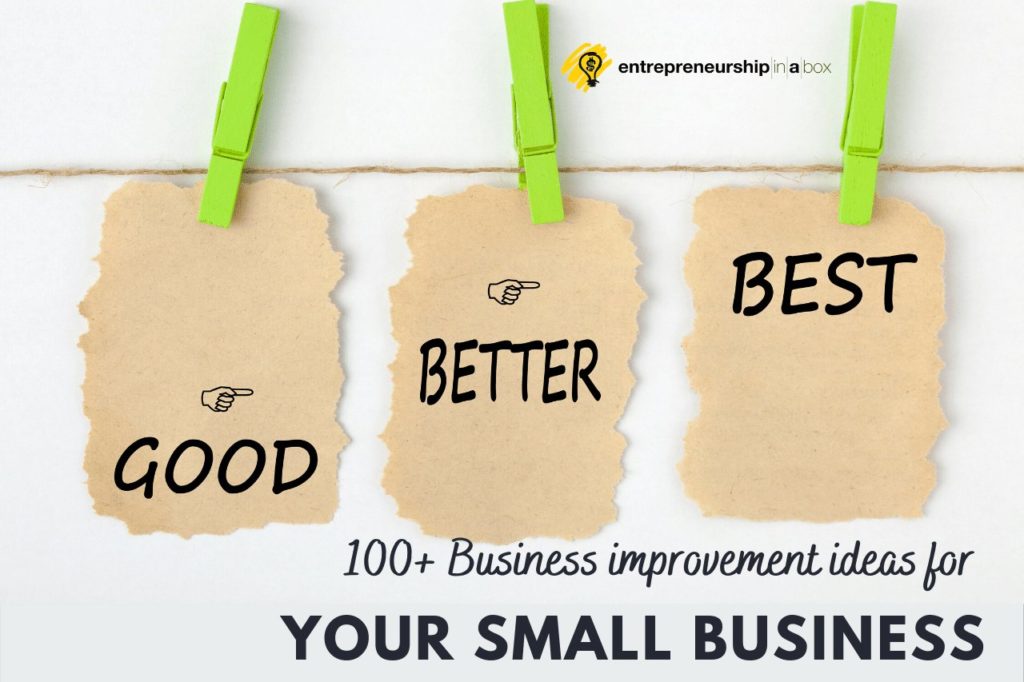 100+ Business Improvement Ideas for Your Business | Improvements