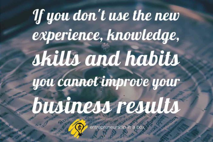 business improvements new competence
