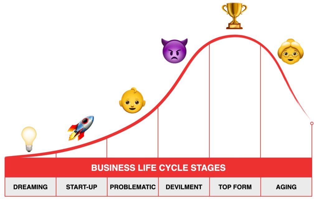 business life cycle stages