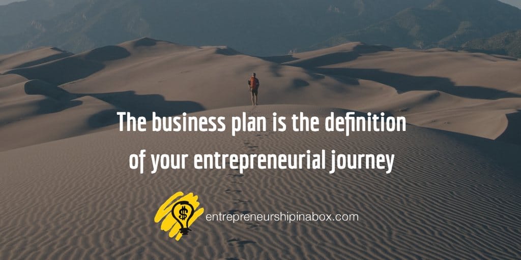 business plan journey definition