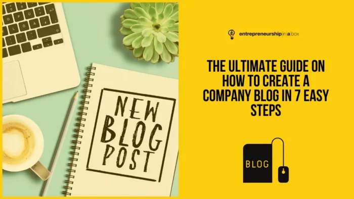create a company blog
