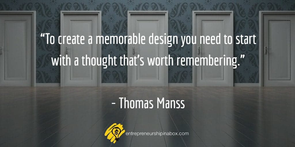 create memorable design