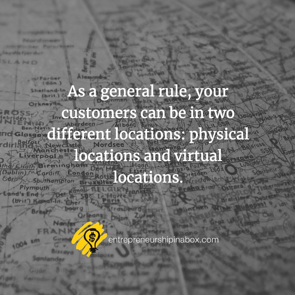 customer's locations - general rule