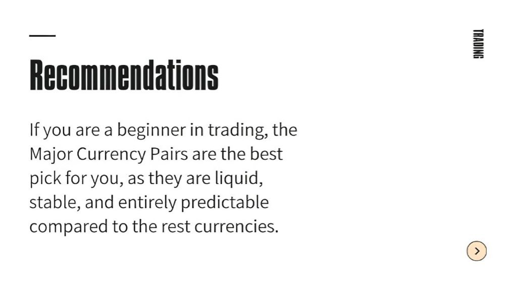 forex pairs recommendations