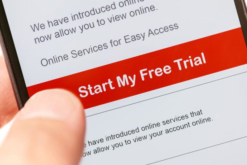 free trial with email marketing