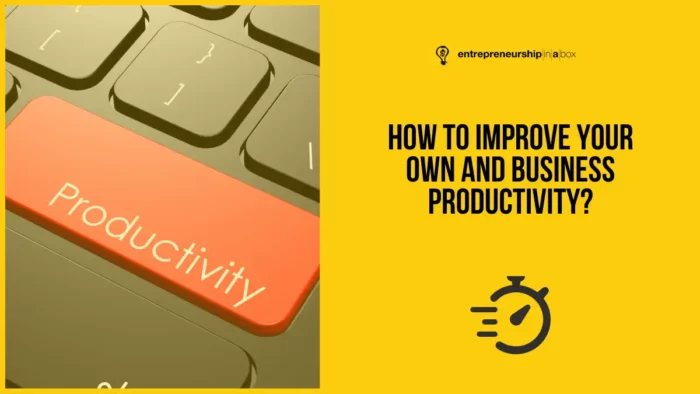 improve productivity