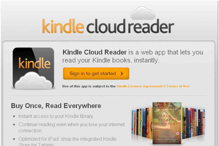 kindle cloud reader