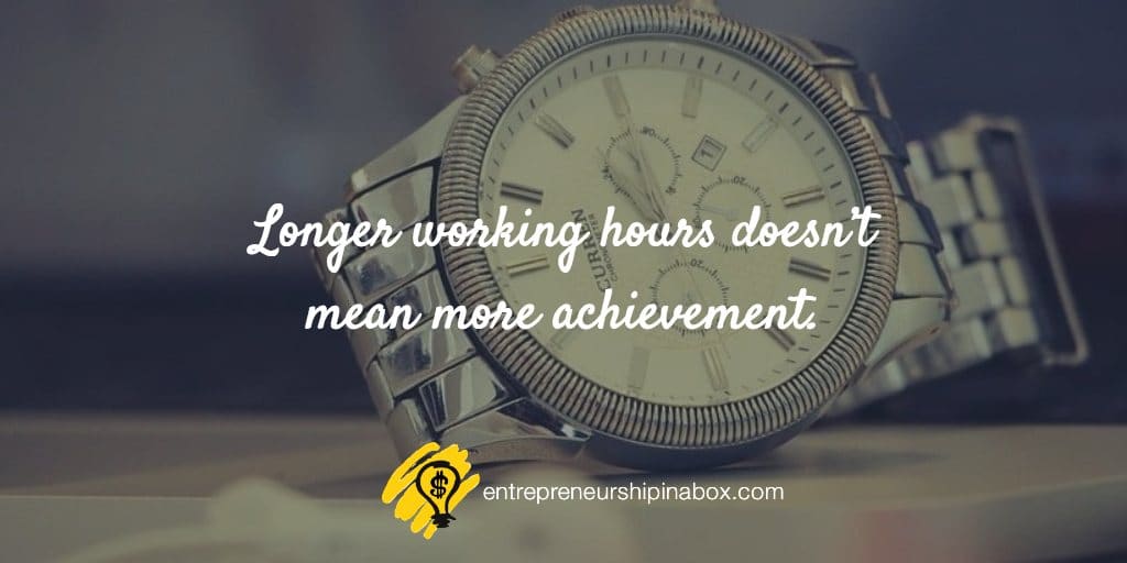 laws of productivity working hours