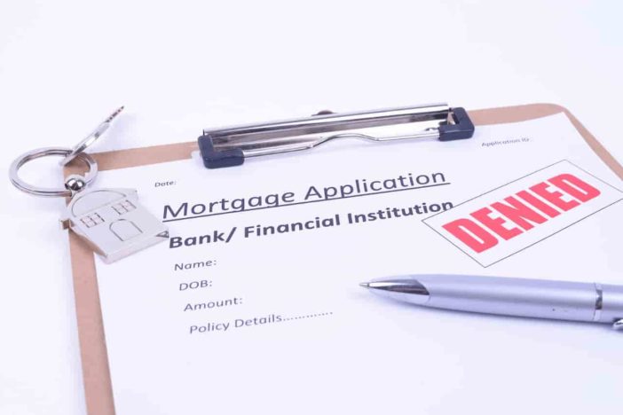 mortgage application denied