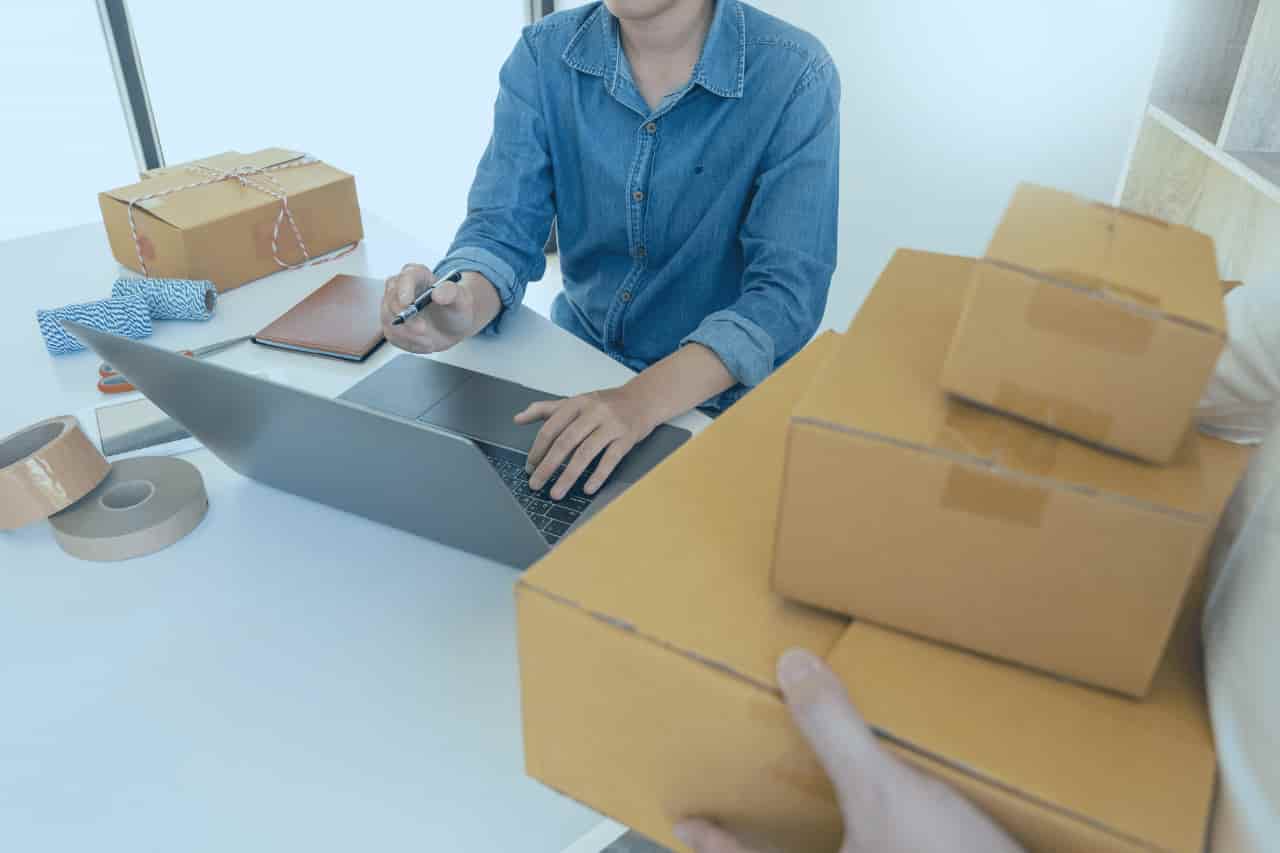 prepare products shipping
