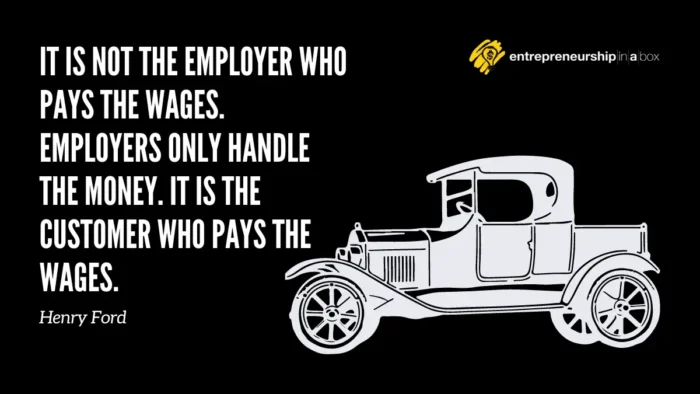 quote - customers - Henry Ford