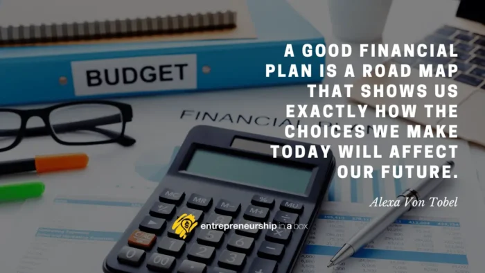 quote - financial plan - Alexa Von Tobel