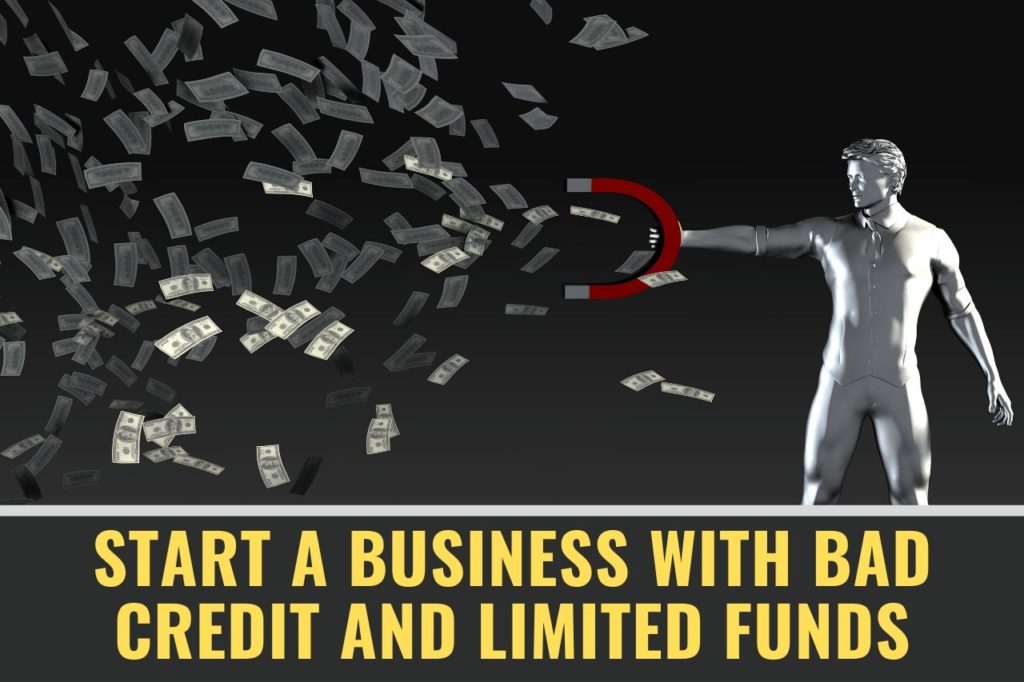 start a business with bad credit