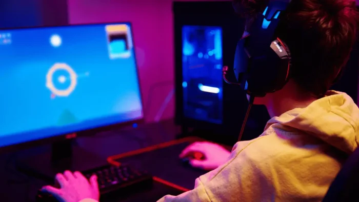 video playing game