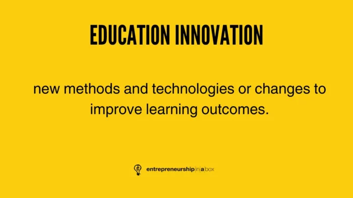 what is innovation in education